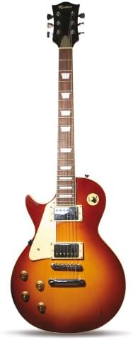 Rockburn LP2 Electric Left Handed Guitar - Sunburst