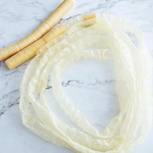 Wurstdarm, 3 Stück 14m x 26mm Kollagenhülle Wursthülle Aus Sojaprotein Hüllen Für Wurst, Kunstdarm Getrocknete Wurst Wurst Hot Dog Collage_n Gehäuse – Bild 3