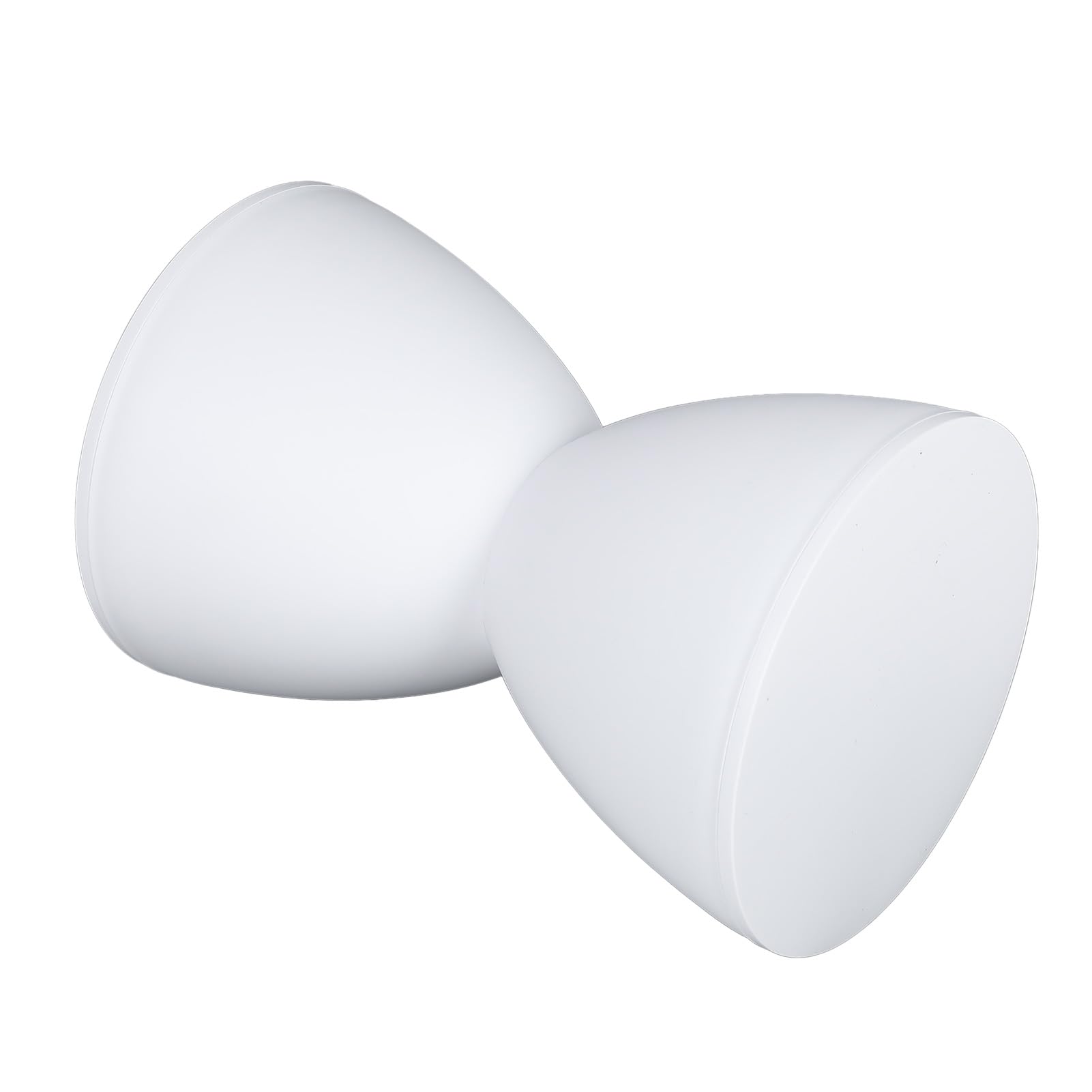 Sgabello Moderno in Clessidra Tavolo a Forma di Clessidra Sgabello per Scarpe Sgabello da Esterno Rotondo in Stile Semplice e Moderno Adatto per la Decorazione Domestica (WHITE)
