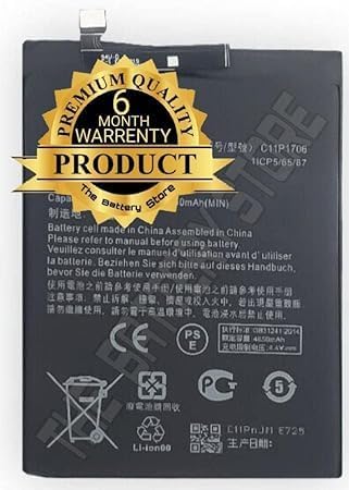 Image of THE BATTERY STORE Original C11P1706 Battery for Asus Zenfone Max Pro M1 / M2 / ZB601KL /ZB602KL /ZB630KL /ZB631KL X00TD X01B Battery with 6 Month Warranty**** (P245)