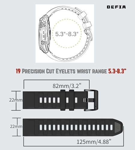 Image of 22mm Watch Band for Garmin fenix 8 47mm 5 6 fenix 7 sapphire solar band Quick Fit 22 Watch Bands for Garmin Watch Forerunner 965 955 epix gen 2 47mm Strap Comfort for Men Women