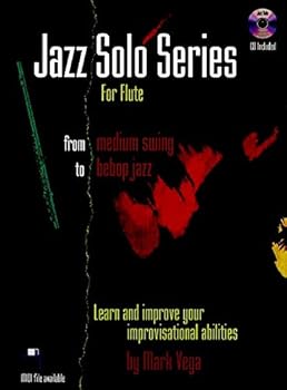 Paperback Jazz Soloist Series for Flute Book/audio CD [German] Book