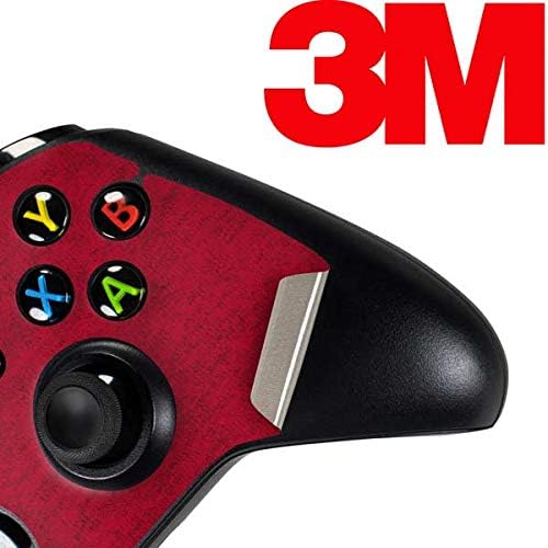 Skinit Decal Gaming Skin Compatible with Xbox One Controller - Officially Licensed College Louisville Red Background Design