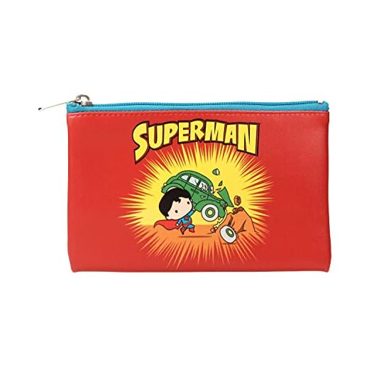 ESTUCHE RECTANGULAR SUPERMAN PORTADA N1 CHIBI UNIVERSO DC