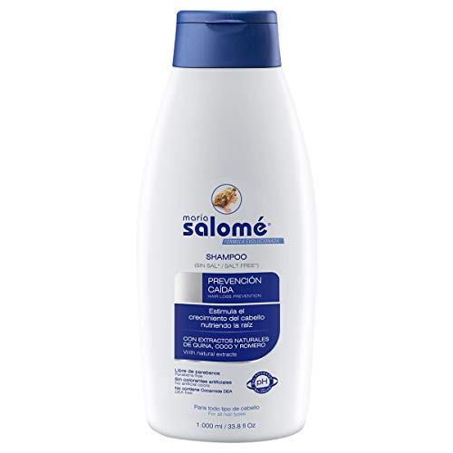 Maria Salome Hair Loss Prevention Prevencion Caida Shampoo 1000ml 33.8 fl Oz