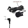 eMagTech 1x Clip Microphone GPS Stereo Radio Wired Car Microphone Buckle Paste Type with Microphone Sponge Black 60Hz-15KHz, 2.5mm #3