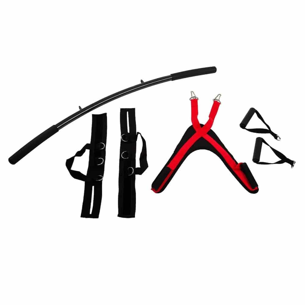 HAMMER Finnlo Kraftstation Bio Force, TNT-Widerstandstechnologie, 110 kg Zuggewicht, über 100 Übungen - Fitnessgeräte für Zuhause Home Gym Sport Gerät | Sportgeräte, Fitness, TNT-Widerstandstechnologie, 110 kg Zuggewicht, über 100 Übungen, Transportrollen