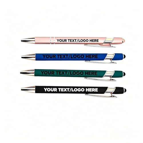 Bolígrafo metálico personalizado, Texto y logotipo personalizables, Impresión UV, Diseñe un regalo realmente único, Para Negocios Mujeres Hombres Graduación Regalo de Boda