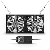 Niwuno オリジナル 植物専用送風機 ファン 換気扇 温度調節 無段階調速 植物用サーキュレーター（FAN-A93，10W）