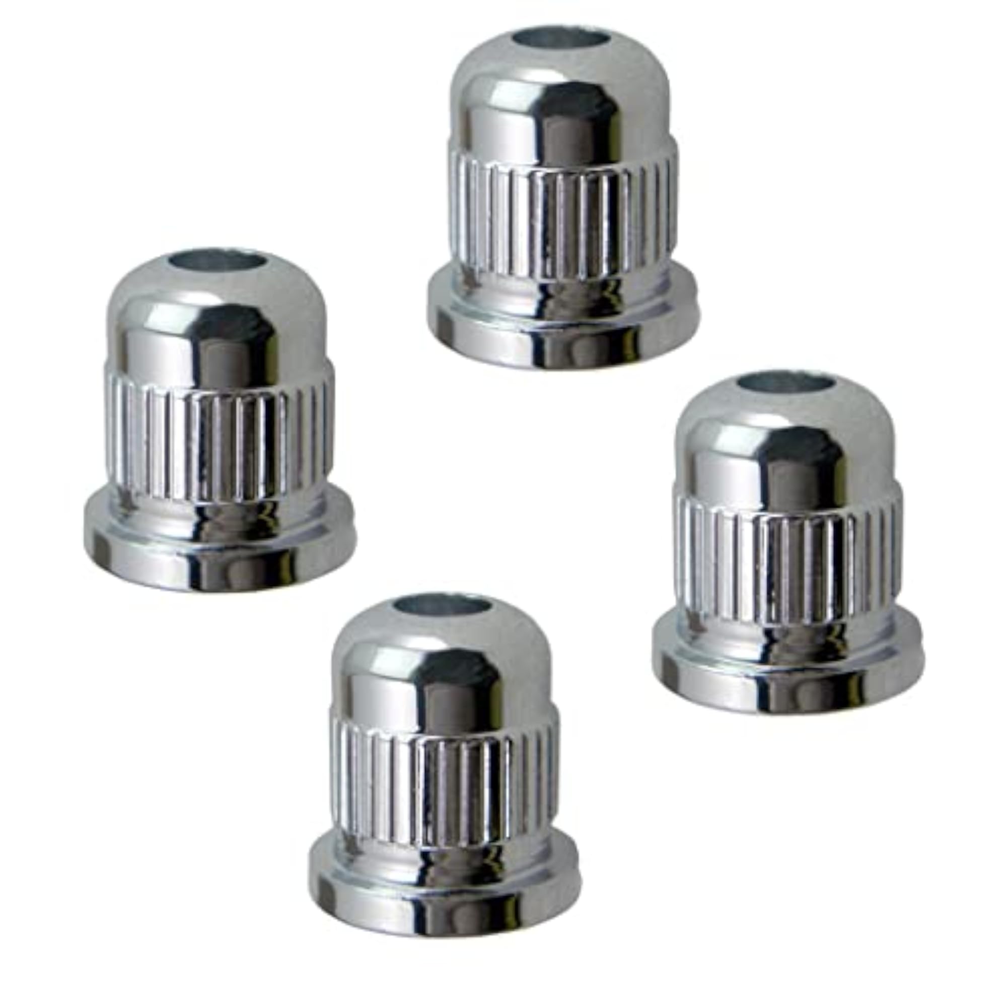 4 Pieces Guitar Bass Through Body String Mounting Ferrules
