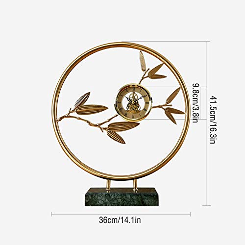 Reloj de mesa creativo para renovar el estilo de tu dormitorio y sala de estar familiar 3