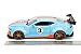Jada Toys Big Time Muscle 1:24 2016 Chevy Camaro SS Widebody Gulf Die-Cast Car, Toys for Kids and Adults(Blue/Orange)