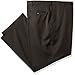Haggar Men's Big and Tall Travel Performance Heather Expandable Waist Classic Fit Suit Separate Pant