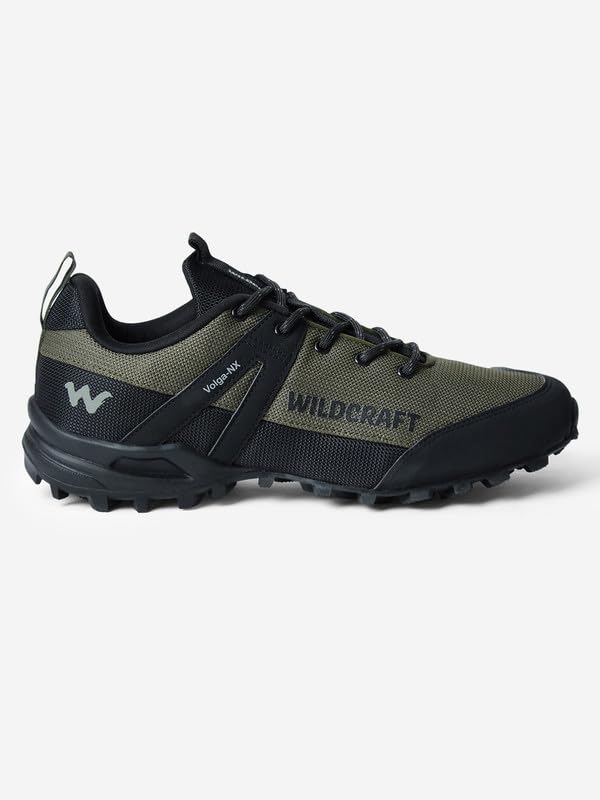 Image of Wildcraft Stylish Men Volga NX Low Ankle Outdoor Shoes- Denim Black