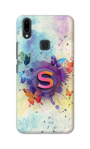 Image of PRINTFIDAA� Printed Hard Back Cover Case for Vivo V9 | V9 Youth | Vivo Z1 | Vivo Y89 Back Cover (Alphabet S) -2808