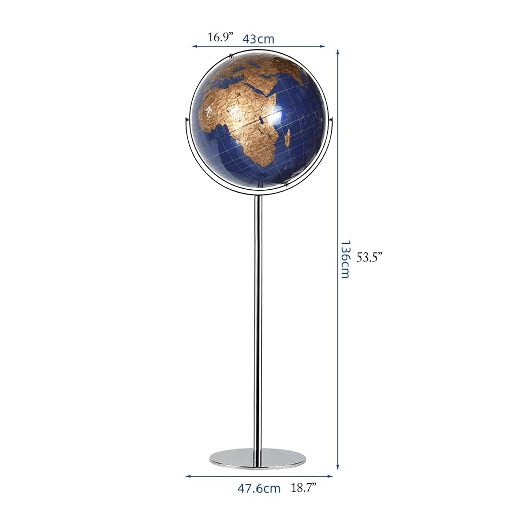 globus Vloerstaande Wereldbol Ar Globe Lamp Met Ronde Stand Goblet Lights Globe Geschikt Voor Home Office Display Globe jasne