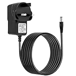 26V 0.5A Charger for Hoover H-Free 100/200/400/500/700 Cordless Vacuum Cleaner with 2M Cable and UK Plug,Power Adapter Charger Compatible with Hoover HF122RH HF522SFP HF122GH HF522UPT HF522BH