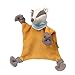 Produktbild SIGIKID 39173 Schnuffeltuch Kasimir Dachs Green Mädchen und Jungen Babyspielzeug empfohlen ab Geburt orange/grau