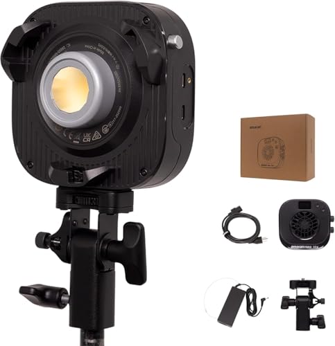 Lampe vidéo LED Amaran Halo 63W COB idéale pour le studio ou vos tournages nomades