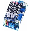 5A Buck Converter, KNACRO Voltage Regulator Board DC 6-36V Down to 1.25-32V 5A CC CV MPPT Solar Controller Module 24v to 12v 5v for Car Power Supply