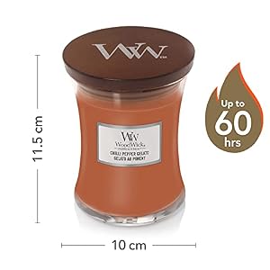 WoodWick Candle Chilli Pepper Gelato Medium Hourglass