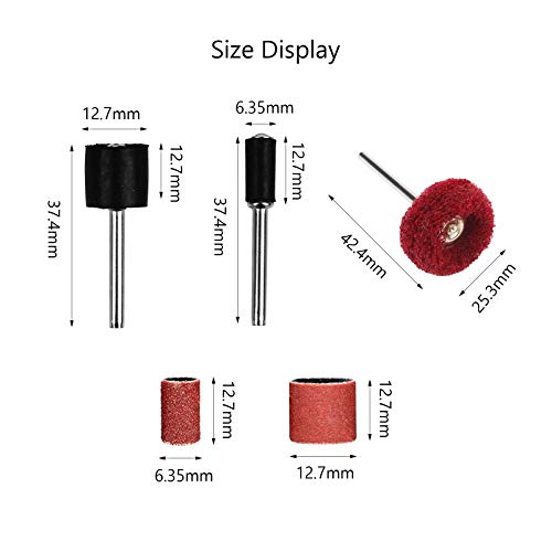 LAITER 116 PCS Tamburo Levigatura Abrasivo