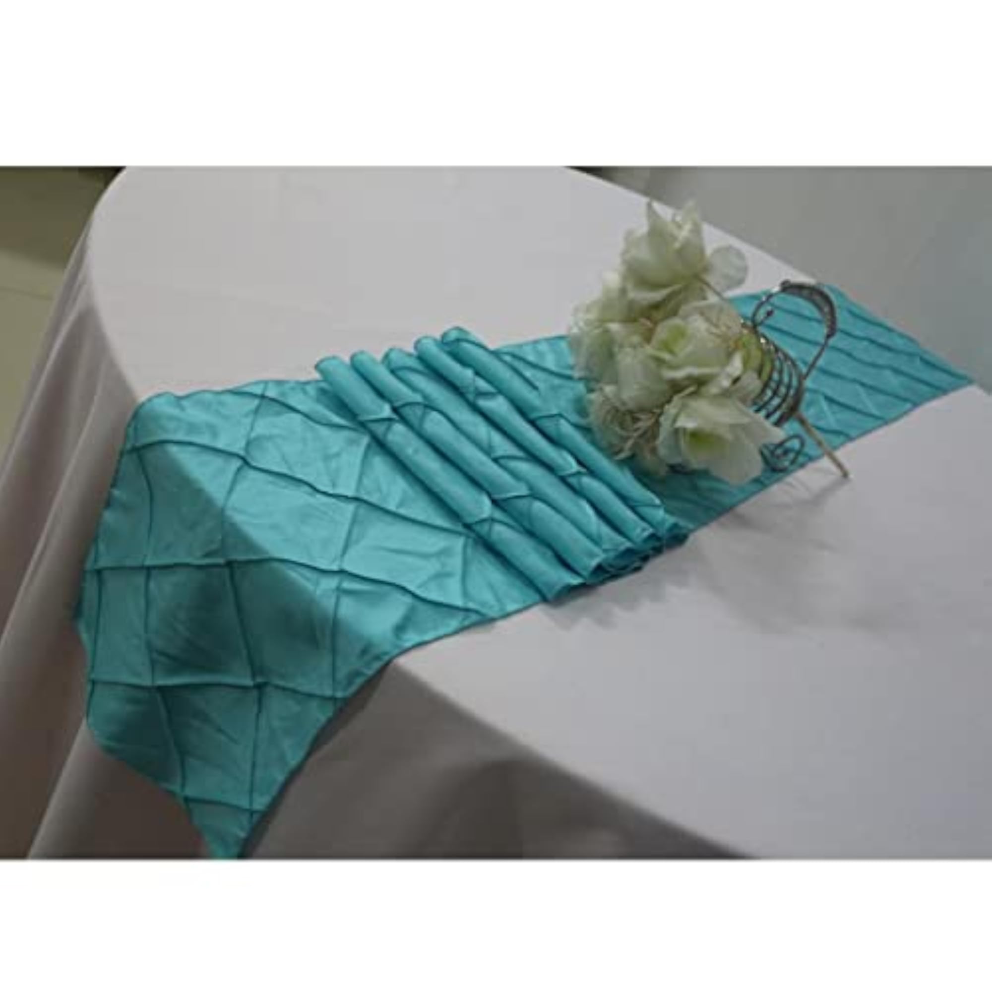 Table Runner for Wedding Banquet Decoration, Blue
