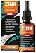 Produktbild Zink Tropfen FORTE 100ml - 2700 Tropfen extra hochdosiert mit 3mg Zink pro Tropfen aus Zink-Sulfat (ionisches Zink) - sehr ergiebig, bis zu 540 Anwendungen - hohe Bioverfügbarkeit, ohne Alkohol, vegan