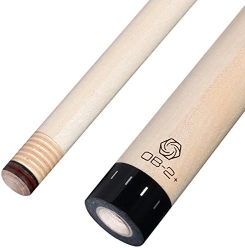 OB Cues 123-2Vqr+ OB-2+ Pool Cue Shaft, Viking Quick Release Joint with Black Collar, 11.75mm Tip, 1/2" Laminated Maple Ferrule