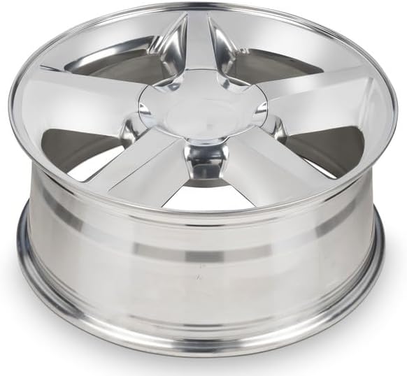 New 20x8.5 inch OEM Direct Replacement Aluminum Wheel for 2007–2009 Chevrolet Avalanche 6-139.7mm PVD Light Chrome 20 in Rim 560-05308