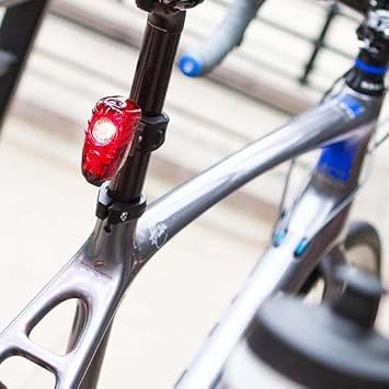 NiteRider Solas 250 Lumens USB Rechargeable Bike Tail Light Powerful Daylight Visible Bicycle LED Rear Light Easy to Install Road Mountain City Commuting Adventure Cycling Safety Flash