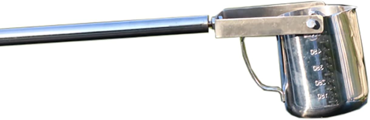 Telescopic Water Sampler, 500ml/1000ml Water Sampling Pole Sampler Rod, Water Sampling Dipper System, for Environmental Monitoring, Water Quali(Size:1.17m-4m/3.8ft-13ft,Color:Stainless Steel 1000ml)