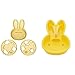 スケーター キャラカレー ご飯型 野菜抜き型 3点セット ミッフィー miffy 日本製 LCR3 & わくわく 食パン 抜き型 ミッフィー 15 日本製 PNB1【セット買い】