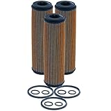 Set of 3 Engine Motor Oil Filters For Mercedes-Benz C250 SLK250 Base Luxury Sport 1.8L L4 DOHC 16