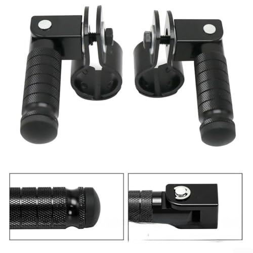 Repose-pieds arrière moto CNC vert de haute précision 8mm
