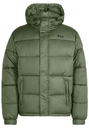 FILA Bensheim chaqueta acolchada con acabados premium y diseño urbano clásico