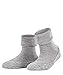 FALKE Damen Hausschuh-Socken Cosyshoe, Wolle, 1 Paar, Grau (Light Grey 3400), 41-42