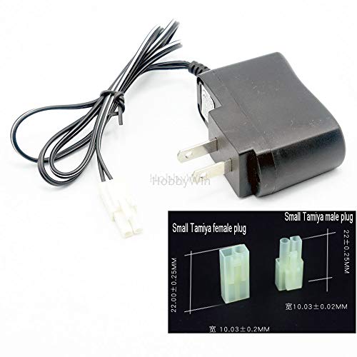 Amazon.com: 4.8V 250mA US Charger Small Tamiya Male Plug Positive