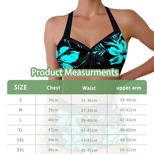 Bikini ensemble de deux pièces sculptant taille haute - 4