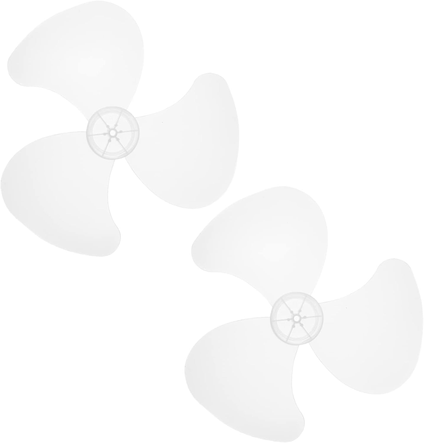 OSALADI Fan Blades Replacement White 2pcs Plastic Fan Blades for 14 Inch 16 Inch