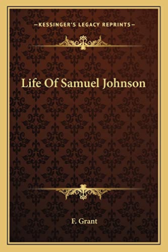 Life Of Samuel Johnson