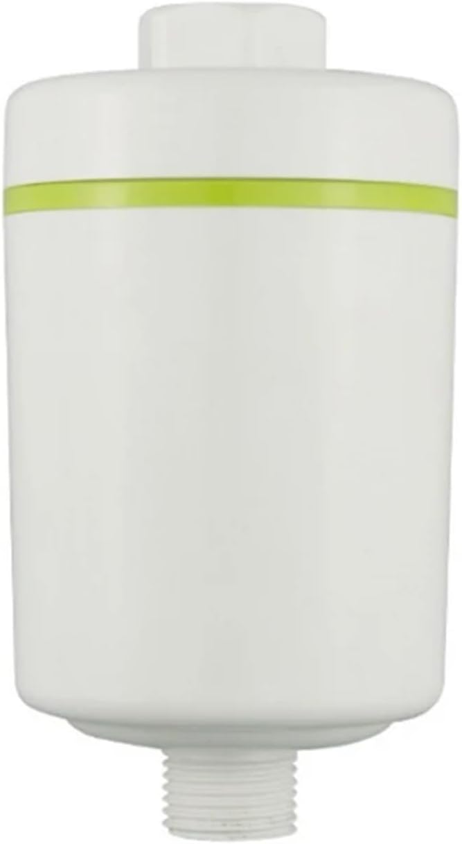 High flow replaceable universal KDF Shower Water Filter(WHITE)