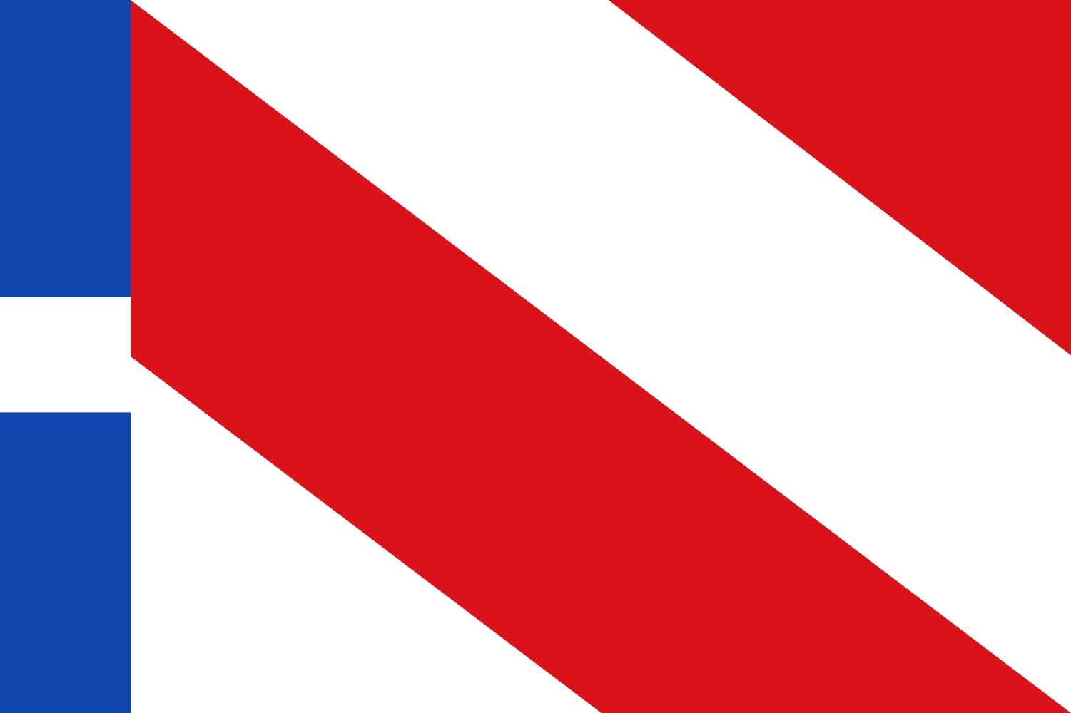 Drapeau large Schettens aux finitions soignées pour mât traditionnel