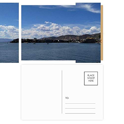 Cartes postales vagues et récifs au design artistique lot exclusif de 20 pièces premium