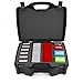 CASEMATIX Trading Card Case Organizer for 3200 Cards - 16