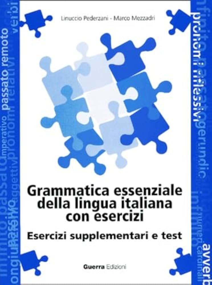Amazon.com: Grammatica essenziale della lingua italiana con