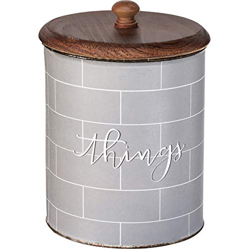 Primitives-by-Kathy-Things-and-Stuff-Canister-Set-White Primitives by Kathy Things and Stuff Canister Set White
