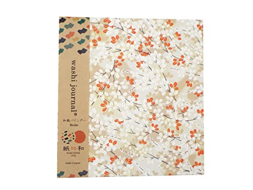 Amazon | 紙TO和 和紙バインダー リング6穴 HB×WA5サイズ 萩 | ノート