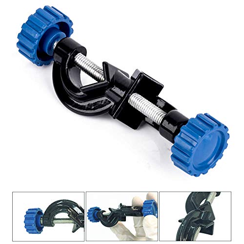 Labzhang 5 Pack Lab Stand Clamp Holder Boss Head Aluminium Alloy Body Right Angle For Rods Up To 18Mm In Dia #TOP4