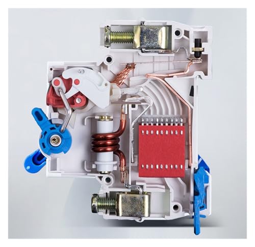 Disyuntor 4P 20A interruptor de aire en miniatura NXB-63 para riel 3